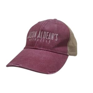 NWT Jason Aldean Nashville Trucker Hat Ball Cap OSFM